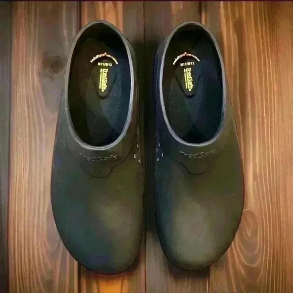 TREDSAFE Unisex Pepper Deluxe Slip Resistant Shoes-Women 13 / Men 11 10S1012 - Picture 3 of 4